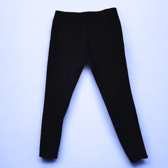 Karl Lagerfeld Paris Black Velour Soft Pull-On Style Pants Sz XL/16 - Picture 4 of 6